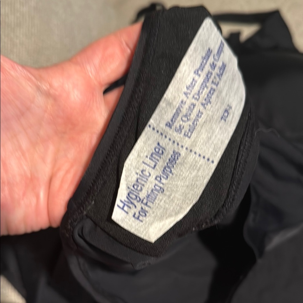 Black NWOT D & Co 20W Black Swim Dress - Picture 7 of 10